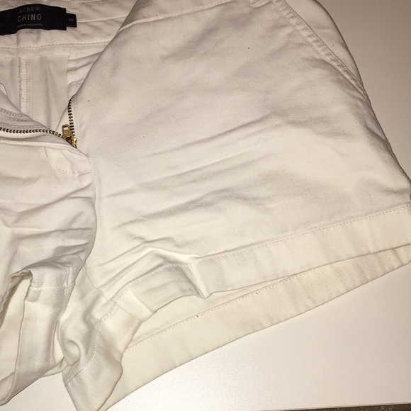 J.Crew Chino white shorts - Picture 3 of 4